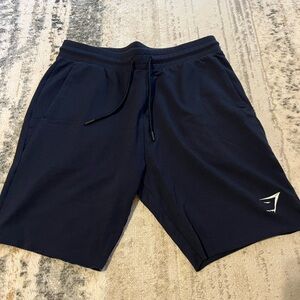 Gymshark Dark Blue Athletic Shorts